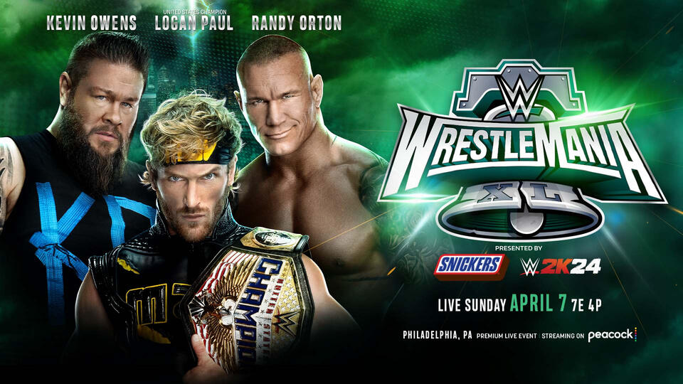 WrestleMania 40: Owens vs Orton vs Paul
