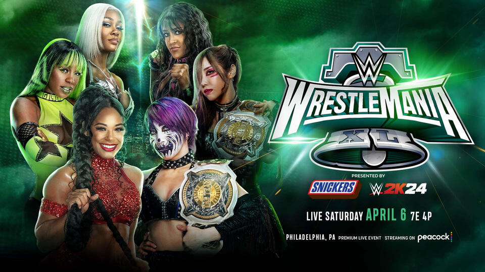 WWE WrestleMania 40 Night 1 - Six Woman Tag