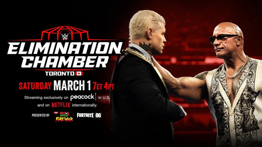 WWE Elimination Chamber Results (2025): The Rock Confronts Cody and Cena